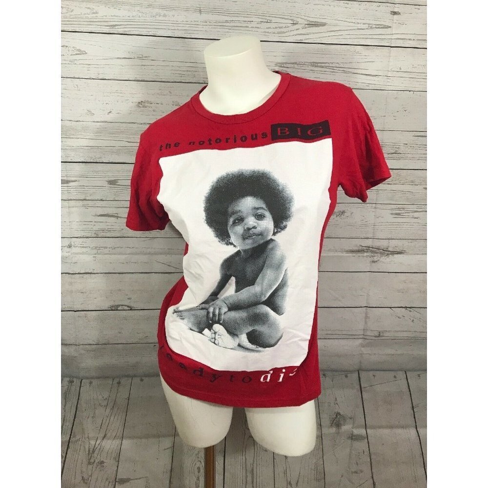 Notorious BIG Brooklyn Mint Ready to DIe Red T